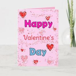 Gelukkig Valentijnsdag wenskaart Feestdagen Kaart