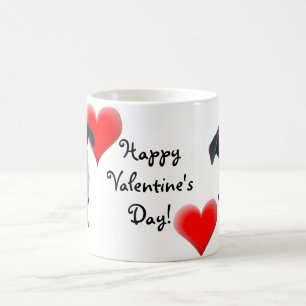 Gelukkig Valentijnsdag Wenskaart Koffiemok