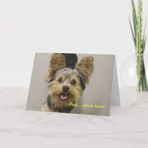 Gelukkig van de kleine dag. kaart