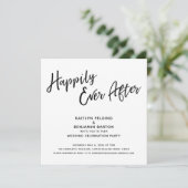 Gelukkig van harte Gelukkig Moderne Bruiloftsrecep Kaart (Staand voorkant)