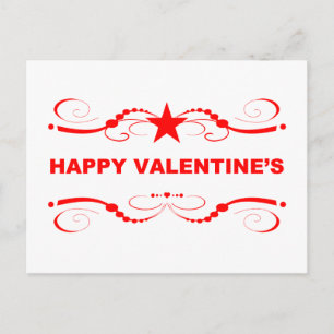 gelukkig van valentijnsdag feestdagenkaart