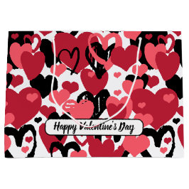 gelukkig van valentijnsdag groot cadeauzakje