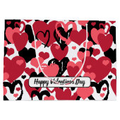 gelukkig van valentijnsdag groot cadeauzakje (Achterkant)