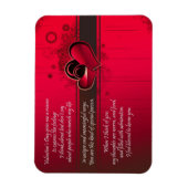 gelukkig van valentijnsdag magneet (Verticaal)