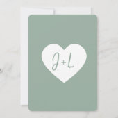 Gelukkig Veranderend de Datum Groene van de Wedden Kaart (Achterkant)