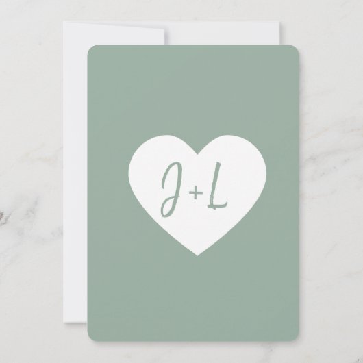 Gelukkig Veranderend de Datum Groene van de Wedden Kaart (Achterkant)