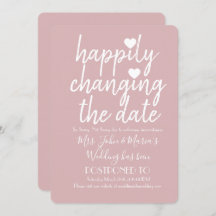 Gelukkig Veranderend de Datum van het Band Blushy