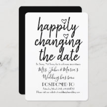 Gelukkig Veranderend de Zwarte Wit Datum van de We