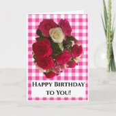 Gelukkig |Verjaardag aan u! Kaart (Voorkant)