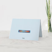 Gelukkig Verjaardag aan uw huis van de makelaar Kaart (Achterkant)