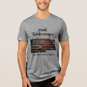 Gelukkig Verjaardag Amerika 2026 Tri-Blend Shirt