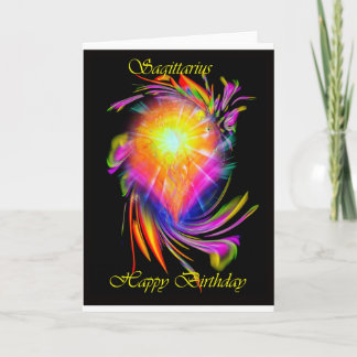Gelukkig Verjaardag Boogschutter Kaart