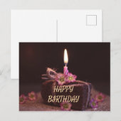 Gelukkig Verjaardag Briefkaart (Voorkant / Achterkant)