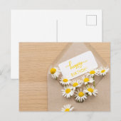 Gelukkig Verjaardag Briefkaart (Voorkant / Achterkant)