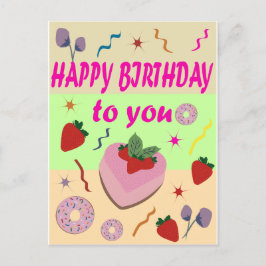 Gelukkig Verjaardag Briefkaart