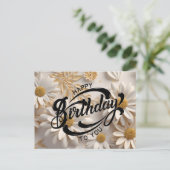 Gelukkig Verjaardag Briefkaart (Staand voorkant)