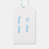 Gelukkig Verjaardag  Cadeaulabel (Achterkant)