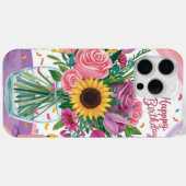 Gelukkig Verjaardag Case-Mate iPhone Case (Achterkant (horizontaal))