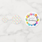Gelukkig Verjaardag  Confetti (Voorkanten)