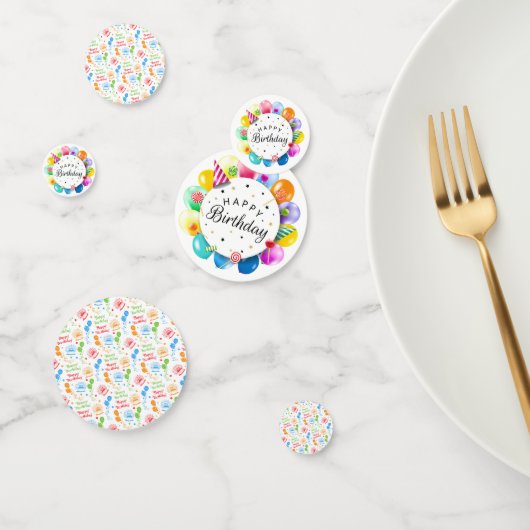 Gelukkig Verjaardag  Confetti (Groep)