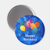 "Gelukkig Verjaardag," Feest, Magneet (Voorkant / Achterkant)