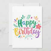 Gelukkig Verjaardag Feestdagenkaart