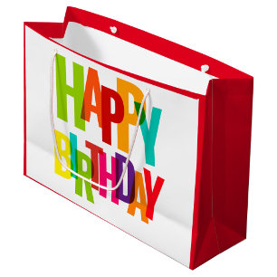 Gelukkig Verjaardag Groot Cadeauzakje