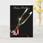 Gelukkig Verjaardag Kaart (Gele Bloem)