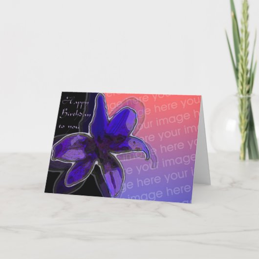 Gelukkig Verjaardag Kaart (Voorkant)