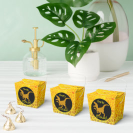 Gelukkig Verjaardag met Gouden Dinosaurus Huid! Bedankdoosjes