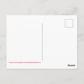 Gelukkig Verjaardag Nederlands Happy Birthday Woor Briefkaart (Achterkant)