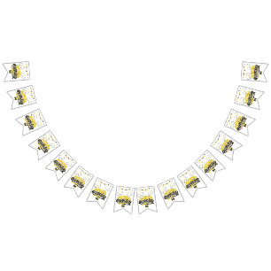 Gelukkig Verjaardag Pret Bunting Vlaggenlijn Vlaggetjes