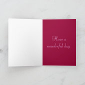 Gelukkig Verjaardag Prinses Kaart (Binnen)