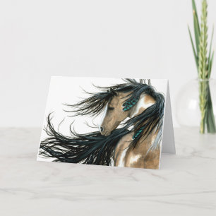 Gelukkig Verjaardag Serenity Paarden door AmyLyn B Kaart