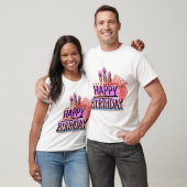 Gelukkig Verjaardag T-shirt (Unisex)