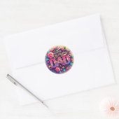 Gelukkig Verjaardag Vader Sticker (Envelop)