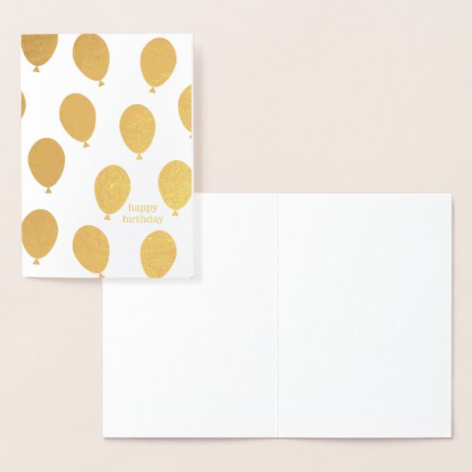 Gelukkig Verjaardag Veel Ballonnen Folie Kaarten (Display)