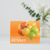 Gelukkig verjaardagsbriefkaart briefkaart (Staand voorkant)