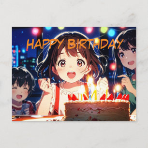 Gelukkig verjaardagsbriefkaart briefkaart