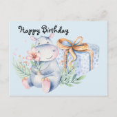 Gelukkig verjaardagscadeau van wensen briefkaart (Voorkant)
