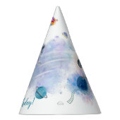 Gelukkig verjaardagsfeest Astronaut en Pet van de Feesthoedjes (Rechts)