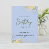 GELUKKIG VERJAARDAGSFEEST KAART (Staand voorkant)