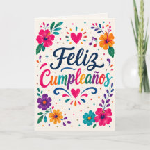 Gelukkig Verjaardagsfeest Spanje Bloemige Verjaard