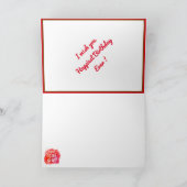 Gelukkig Verjaardagsmotivatie Kaart (Binnen)