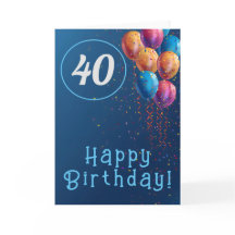 Gelukkig Verjaardagsontwerp met ballonnen en confe