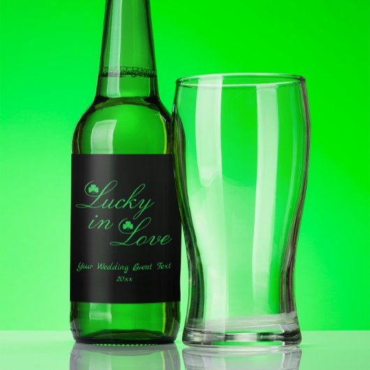 Gelukkig Verliefd Bier Etiket