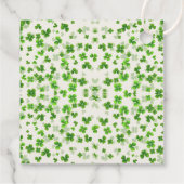 Gelukkig Verliefd Bruidsfeest St. Patrick's Day Bedankjes Labels (Achterkant)