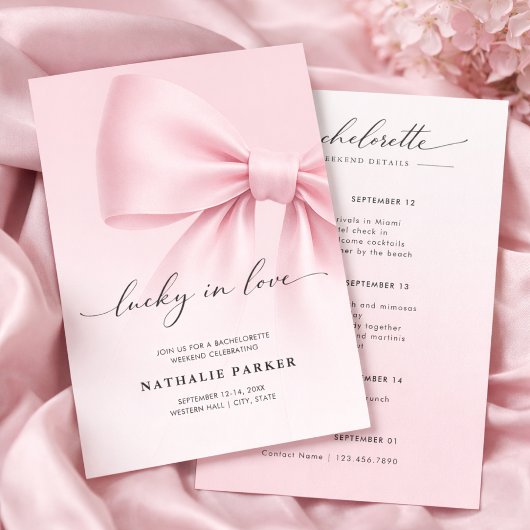 Gelukkig Verliefd Elegant Script Meidenavond Kaart