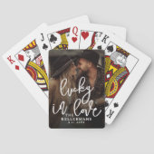 Gelukkig Verliefd Foto Pokerkaarten (Achterkant)