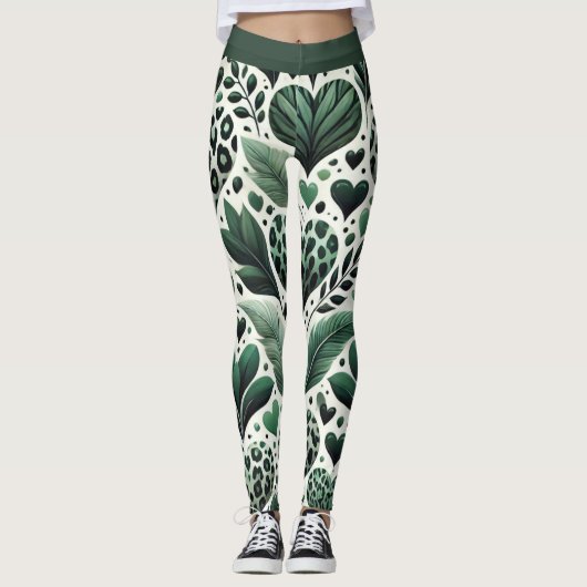 Gelukkig Verliefd Leggings (Voorkant)